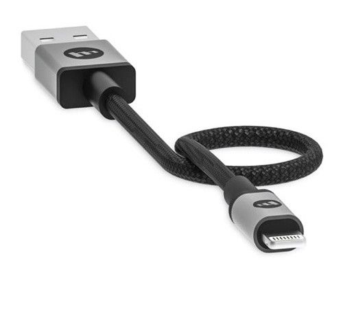 Kabel Mophie Lightning - USB-A 9cm (czarny) na Arena.pl