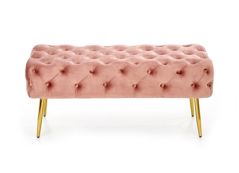 Ławka Nate różowa zdjęcie 4