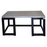 Ławka loft laminowana MORISA metal industrialny