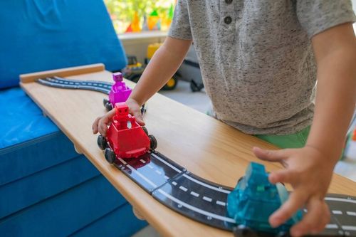 MAGNA-TILES Magnetyczna Droga Klocki Magnetyczne 12 elementów na Arena.pl