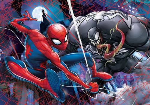 PUZZLE 104 CLEMENTONI SPIDERMAN VISION 3D 20148 na Arena.pl