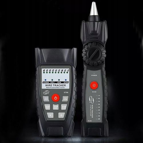 TESTER KABLI SIECIOWYCH Z SONDĄ SZUKACZ PAR PRZEWODÓW SIECI RJ45 RJ11 +ETUI na Arena.pl