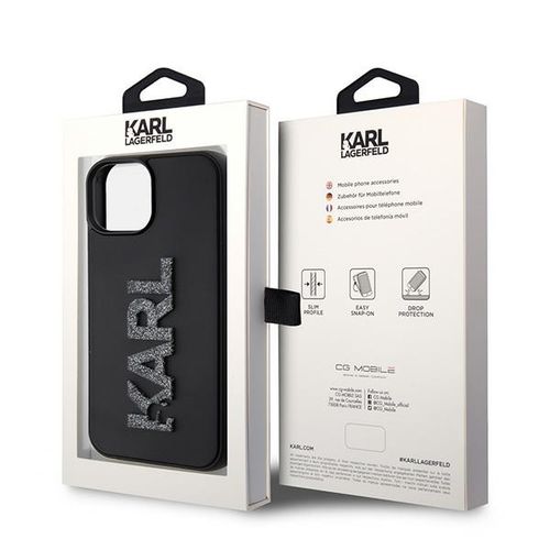 Etui Karl Lagerfeld do iPhone 15, iPhone 14, iPhone 13, Czarny na Arena.pl