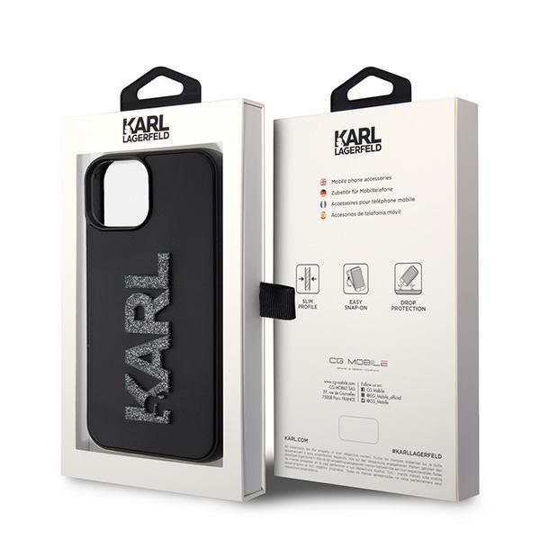 Etui Karl Lagerfeld do iPhone 15, iPhone 14, iPhone 13, Czarny zdjęcie 8