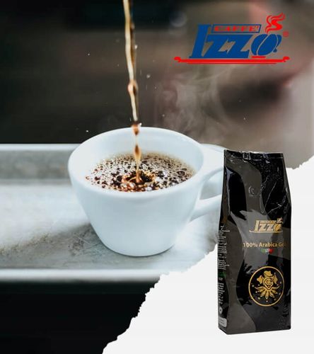 Kawa ziarnista IZZO ARABICA GOLD 1kg | prawdziwa włoska kawa Arabica 100% na Arena.pl