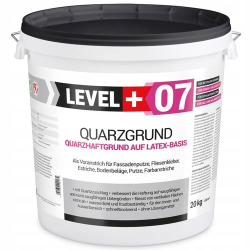 Grunt Kwarcowy 20kg Grunt Szczepny Level+07 na Arena.pl