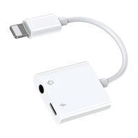 Adapter Joyroom Lightning 3.5mm Szybkie Ładowanie i Muzyka DO iPhone Biały