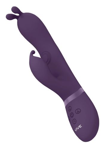 gada   vibrating bunny ear g spot rabbit with pulse wave shaft na Arena.pl