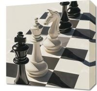 Obraz 40x40cm Szach i Mat