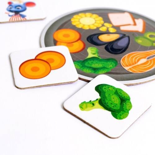 Gra Edukacyjna Wesołe Patelnie Roter Kafer Dla Dzieci Rk1020-05 na Arena.pl