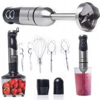 BLENDER RĘCZNY WIELOFUNKCYJNY RIWALL NADIA 6w1 TYTANOWE OSTRZA MOCNY