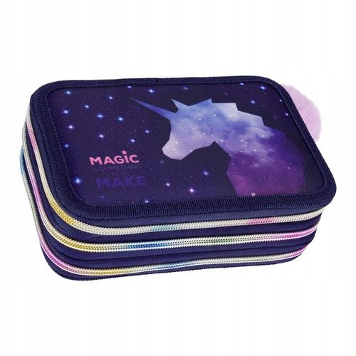 TORNISTER ERGONOMICZNY SZKOLNY DLA DZIEWCZYNKI JEDNOROŻCE PIÓRNIK WOREK na Arena.pl