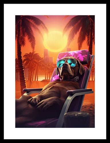 Plakat 21x29,7cm Lato w Stylu na Arena.pl