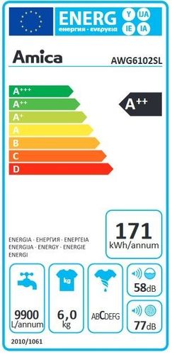 Amica Pralka AWG6102SL na Arena.pl