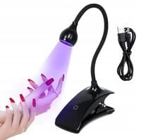 MAŁA LAMPA LATARKA UV LED DO PAZNOKCI ŻELE HYBRYDY SUSZARKA