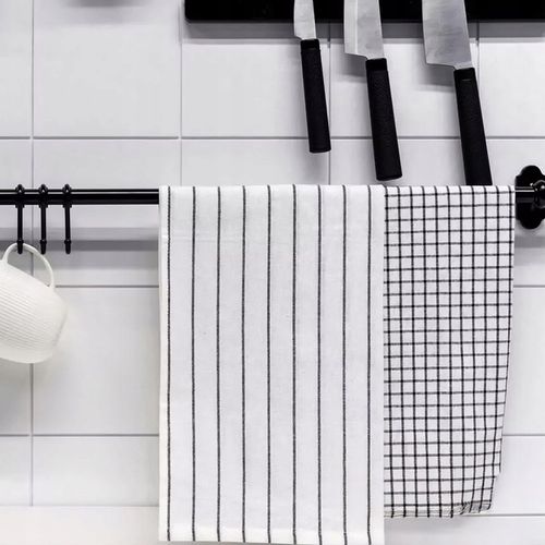 9 x Ścierka Ręcznik Kuchenna 45x60 Bawełna - Do Naczyń - Chłonna - B. GRUBE na Arena.pl