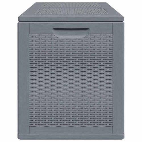 Skrzynia ogrodowa, szara, rattan PP, 180 L na Arena.pl