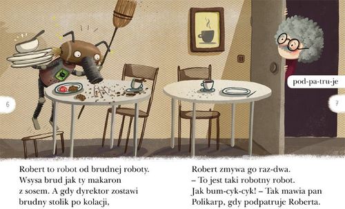 Robot Robert. Czytam sobie na Arena.pl