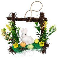 WIANEK NA DRZWI WIOSENNY STROIK WIELKANOCNY ZAWIESZKA DEKORACJE WIELKANOCNE