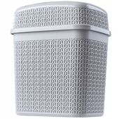 KOSZ NA ŚMIECI ODPADY UCHYLNY Z KLAPĄ KOLORY 5L