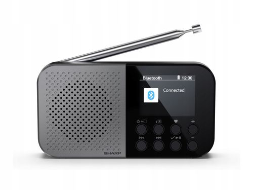 Radio przenośne SHARP Osaka DR-P520 Czarno-szary na Arena.pl