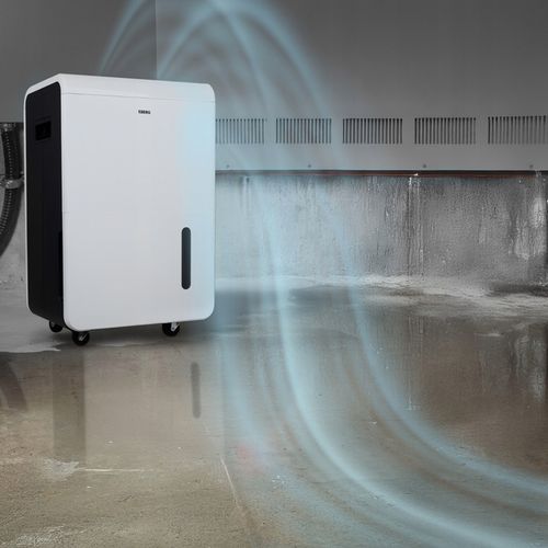 Osuszacz powietrza SEVA pochłaniacz wilgoci cichy wydajny aż 70L/24h + na Arena.pl