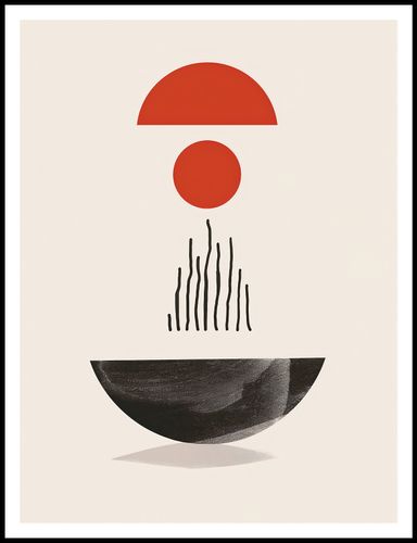 Plakat 75x100cm Półokrągła Forma na Arena.pl