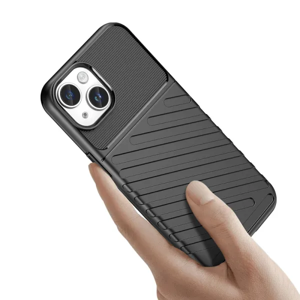 pancerne etui iphone 15 plus thunder case - niebieskie zdjęcie 3