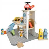 STACJA BENZYNOWA Z AUTKAMI I FIGURKAM