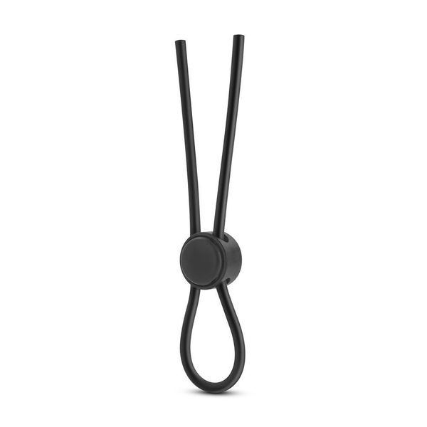 Stay Hard Silicone Loop Cock Ring Black zdjęcie 3