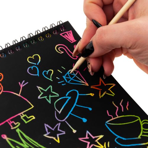 WYDRAPYWANKA ZDRAPYWANKA KOLOROWANKA NOTES A5 na Arena.pl