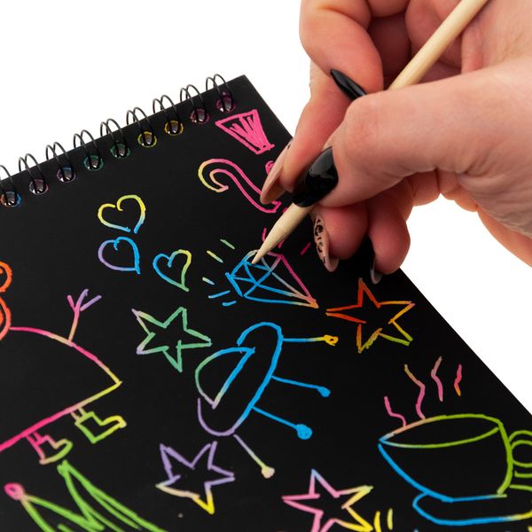 WYDRAPYWANKA ZDRAPYWANKA KOLOROWANKA NOTES A5 zdjęcie 8