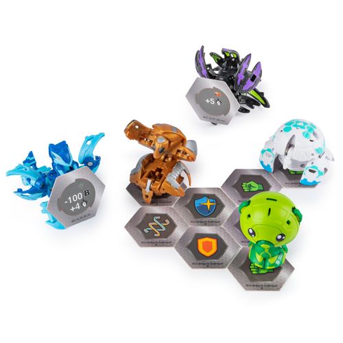 Spin Bakugan 5-pack Aquos Darkus + karty na Arena.pl
