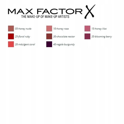 Max Factor Błyszczyk Do Ust 25 Floral Ruby Perłowy na Arena.pl