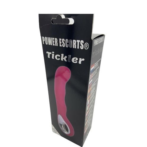 Tickler Pink Silicone GSpot Vibrator - Rechargeable na Arena.pl