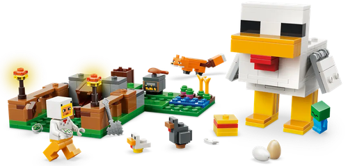 21585 - lego minecraft - farma kurczaków na Arena.pl