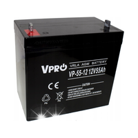 Akumulator AGM VRLA VPRO 55 Ah Volt Polska 12V UPS bezobsługowy
