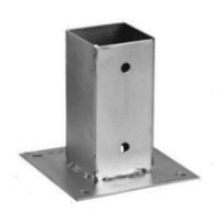 podstawa słupa przykręcana 70*70*150mm - lbs psp1