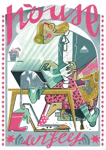 House Wifey - plakat A3 na Arena.pl