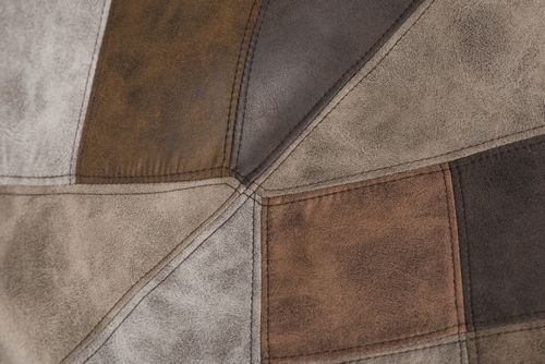 Krzesło p016w patchwork beżowo - brązowy na Arena.pl