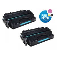 Zamiennik tonera CE505X (HP 05X) Czarny Wydajny (dwupak)