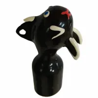 condomerie gentle orca xl - artystyczna prezerwatywa ręcznie malowana