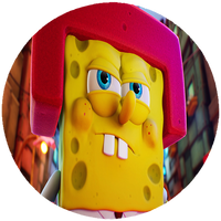 Opłatek na tort Spongebob