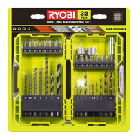 RYOBI RAK32DDMIX ZESTAW WIERTEŁ I BITÓW 32szt