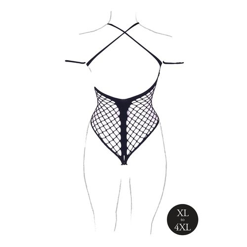 body leda xiii with crossed neckline black osx le désir na Arena.pl