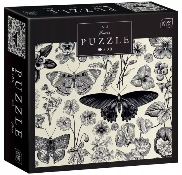 Puzzle 500 elementów. Flowers zdjęcie 1