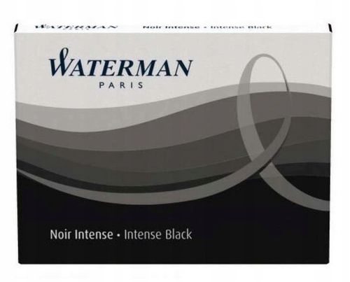 naboje waterman do piór std. czarne (8) s0110850 na Arena.pl