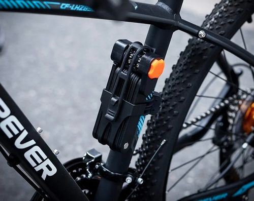 ZAPIĘCIE ROWEROWE DO ROWERU SKŁADANE BLOKADA SZYFR UTWARDZANA STAL na Arena.pl