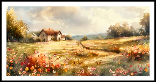 Plakat 91,3x44,5cm Sielski Domek na Arena.pl