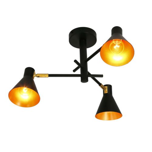 Less zwis 3x40W E14 czarny matowy na Arena.pl